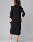 Women's Dress A-Line V-Neck Midi Style 3