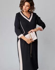 Women's Dress A-Line V-Neck Midi Style 5