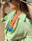 Women's Dress Wrap Mini With Tie Waist 5