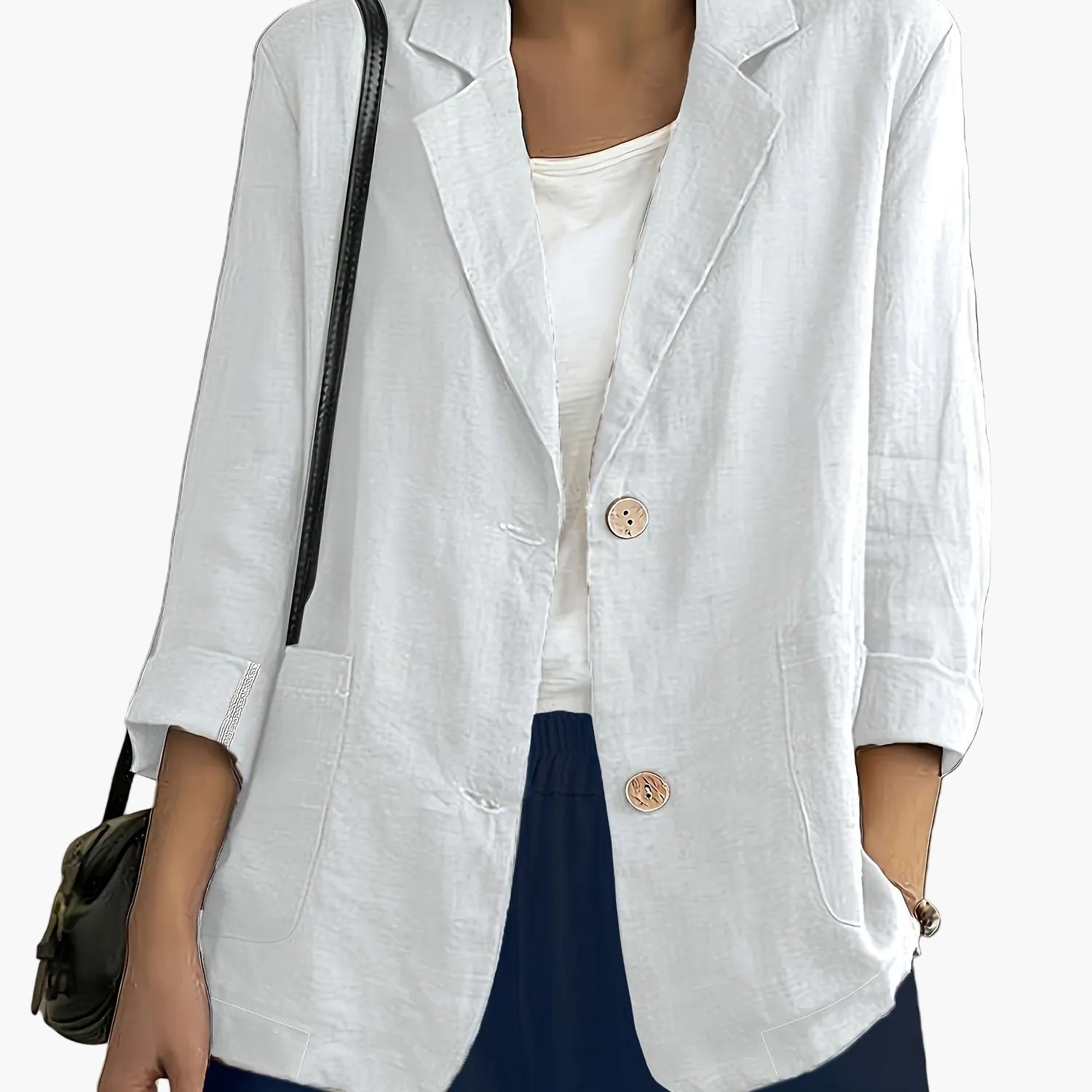 Women's casual blazer relaxed fit office weekend