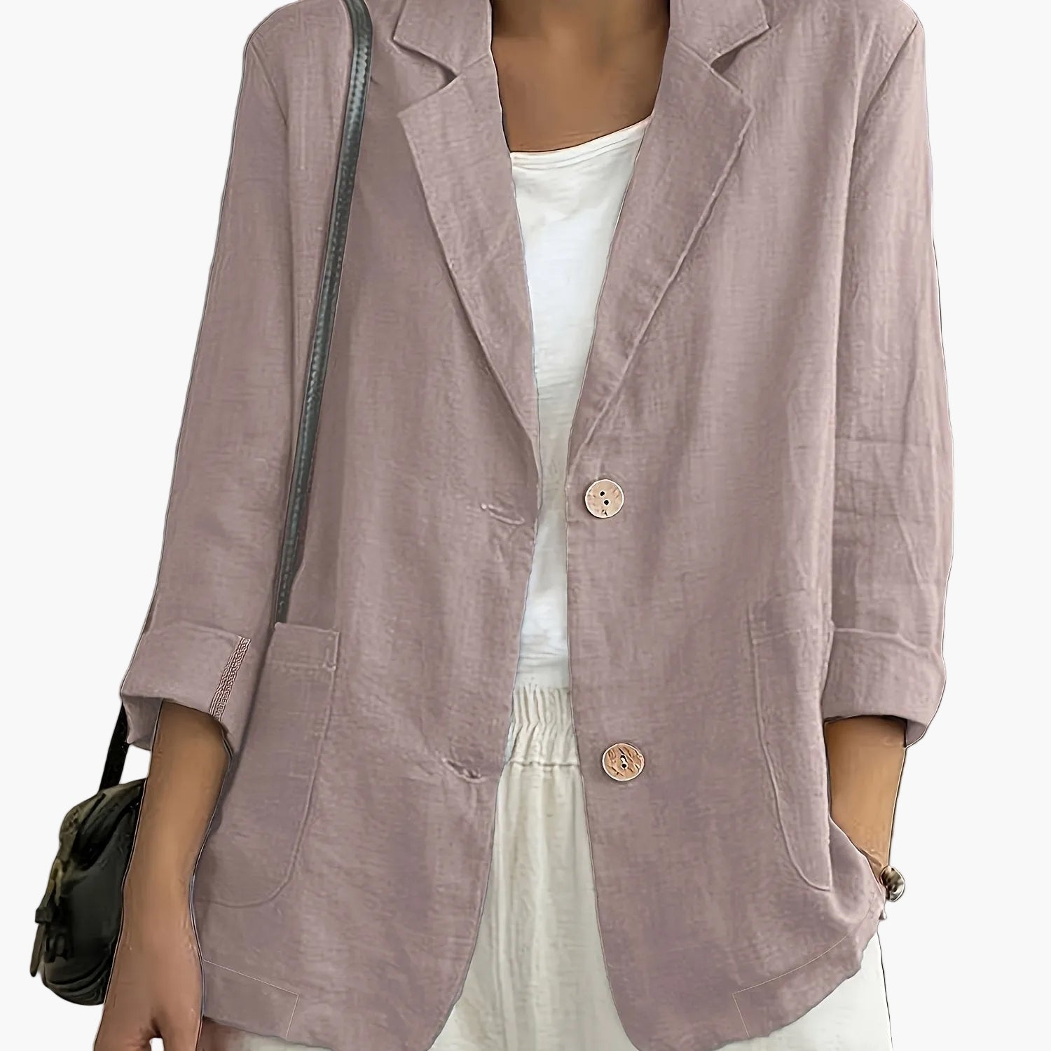Women's casual blazer relaxed fit office weekend
