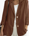 Women's casual blazer relaxed fit office weekend