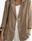 Women's casual blazer relaxed fit office weekend