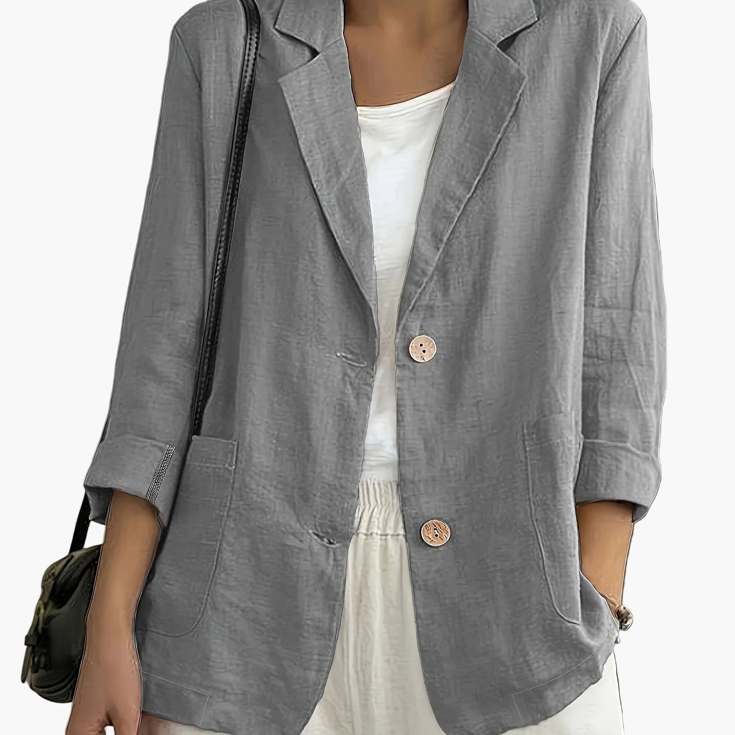 Women's casual blazer relaxed fit office weekend