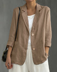 Women's casual blazer relaxed fit office weekend