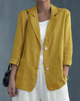 Women's casual blazer relaxed fit office weekend