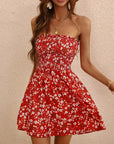 Womens Dress Floral A-Line Summer Style 1