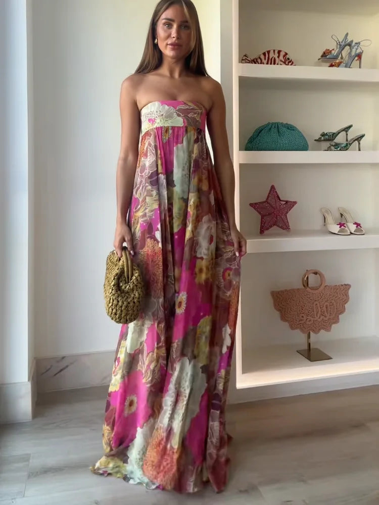 Womens Dress Floral Maxi Wedding Guest Style 1