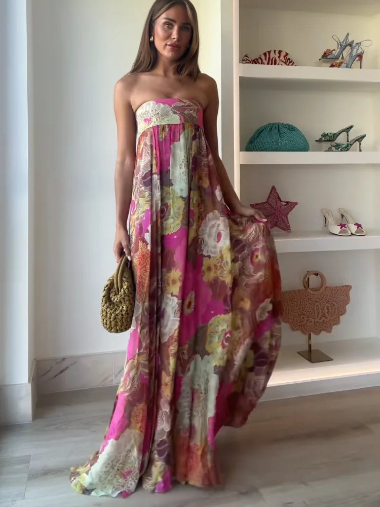 Womens Dress Floral Maxi Wedding Guest Style 2