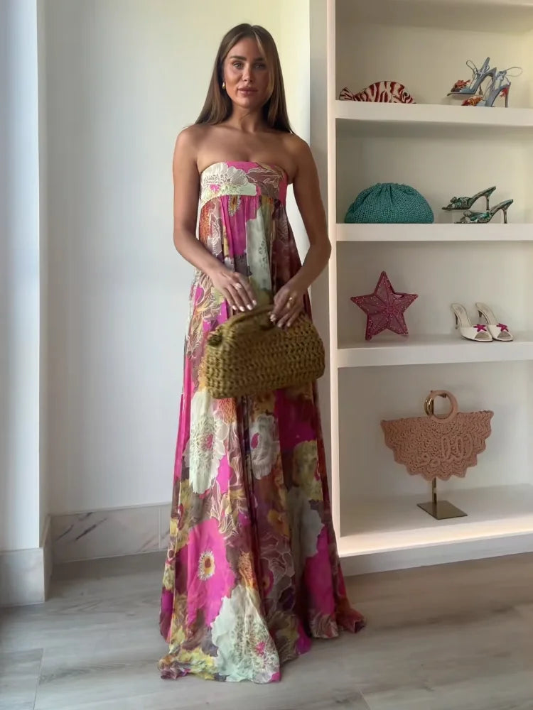 Womens Dress Floral Maxi Wedding Guest Style 3
