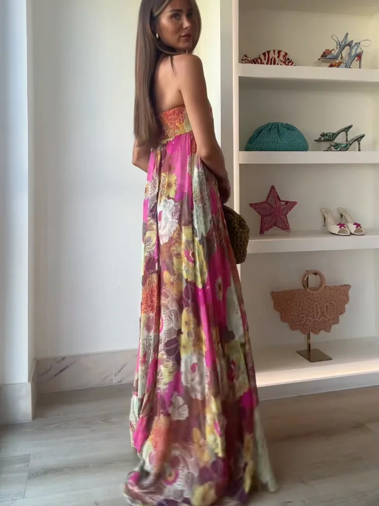 Womens Dress Floral Maxi Wedding Guest Style 5
