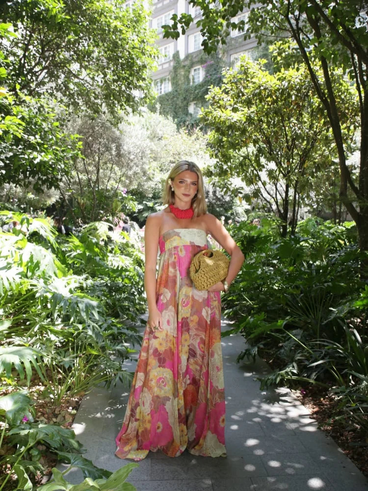 Womens Dress Floral Maxi Wedding Guest Style 6