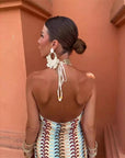 Womens Dress Maxi Halter Neck Summer Style 2