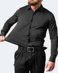 Wrinkle-Free Stretch Shirt for Men - Flexible Fit - Casual Wear 1