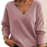 Vivienne | Women's V-Neck Cashmere Jumper 100% Soft Classic Fit