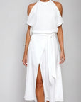 Midi Dress With Stylish Cutouts