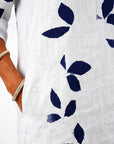 Women's Dress With V-Neck Design