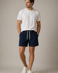 Relaxed Men's Shorts With Drawstring And Pockets