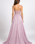 Maxi Dress With Embellished Bodice For Women 0