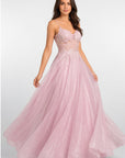 Maxi Dress With Embellished Bodice For Women 0