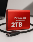 Compact Portable SSD Drive for Everyone 2TB External Shockproof High Speed 3