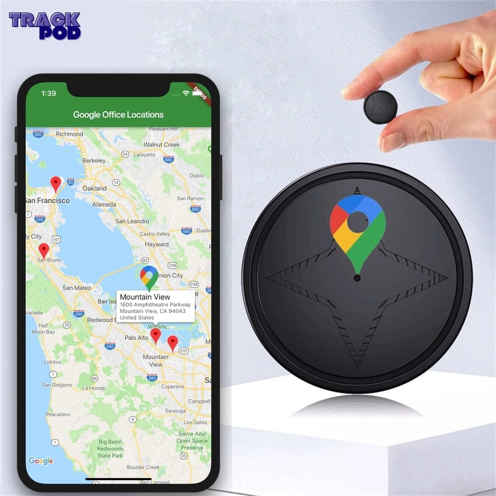 Compact GPS Tracker for Vehicles magnetic weatherproof real-time tracking 4