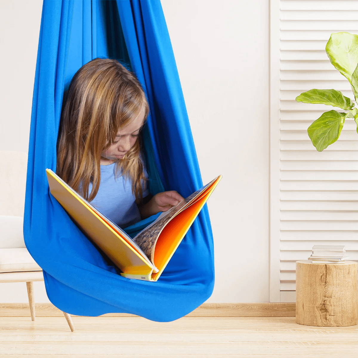 Soft Therapy Hammock for Kids Safe Relaxing Sensory 1
