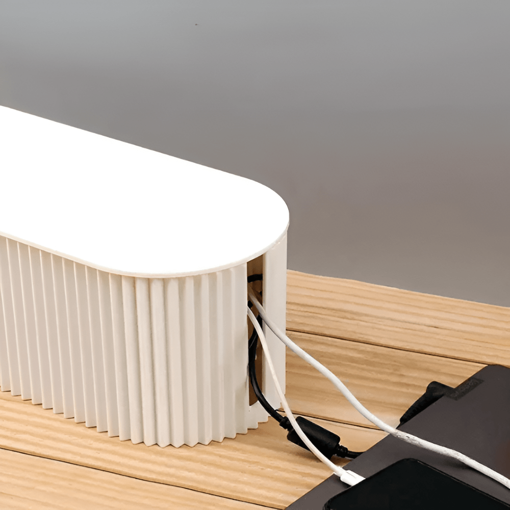 Stylish Cable Box for Home Office Heat Resistant Minimalist Design 6