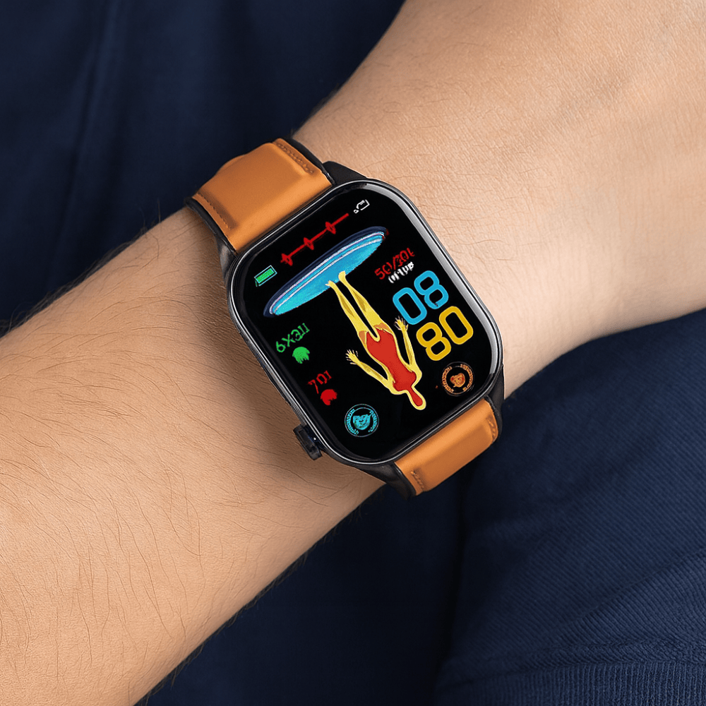 Intelligent Smartwatch for Seniors Health Monitor GPS SOS Function 5