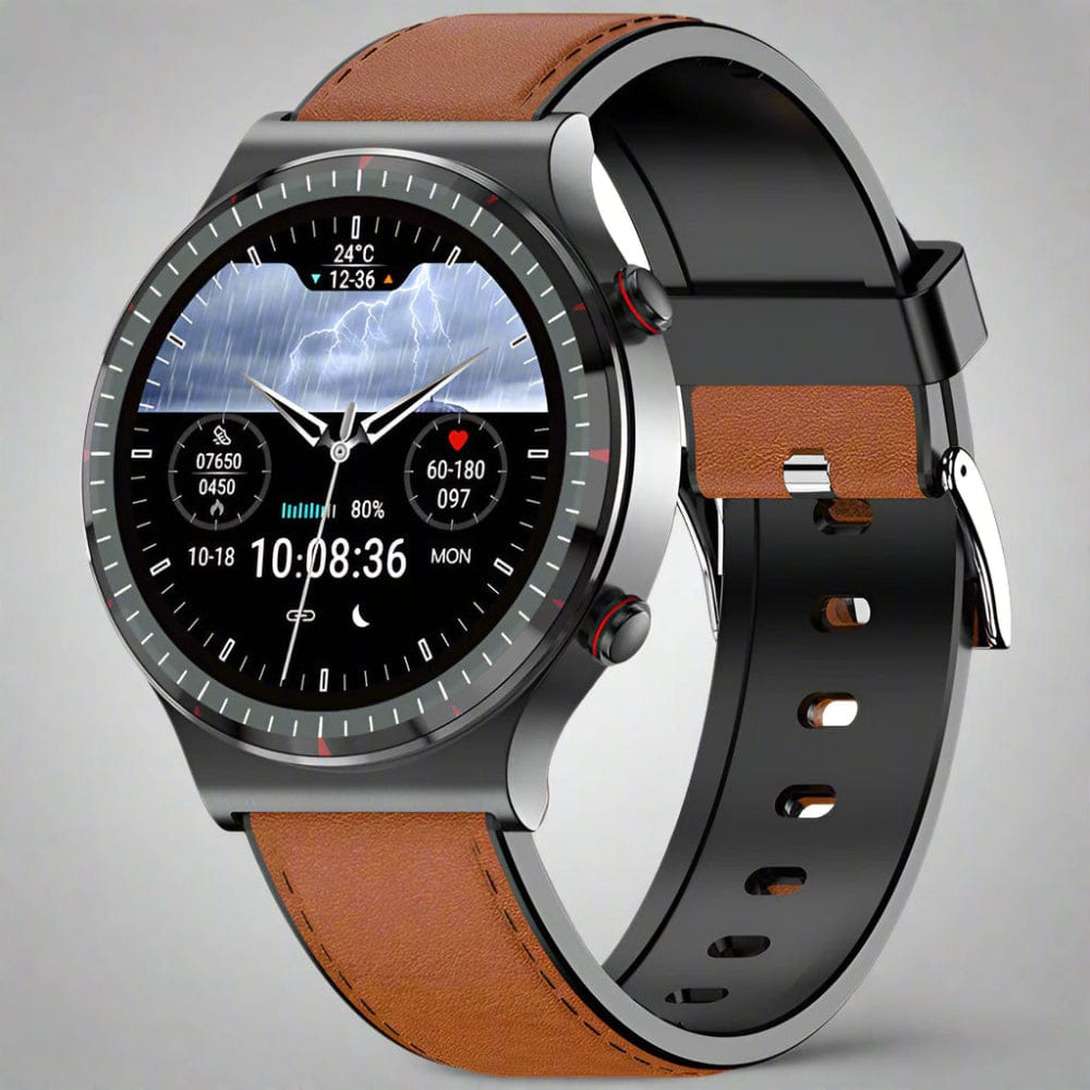 Elegant Smartwatch for Men with EKG Heart Rate Sleep Analysis Waterproof 7
