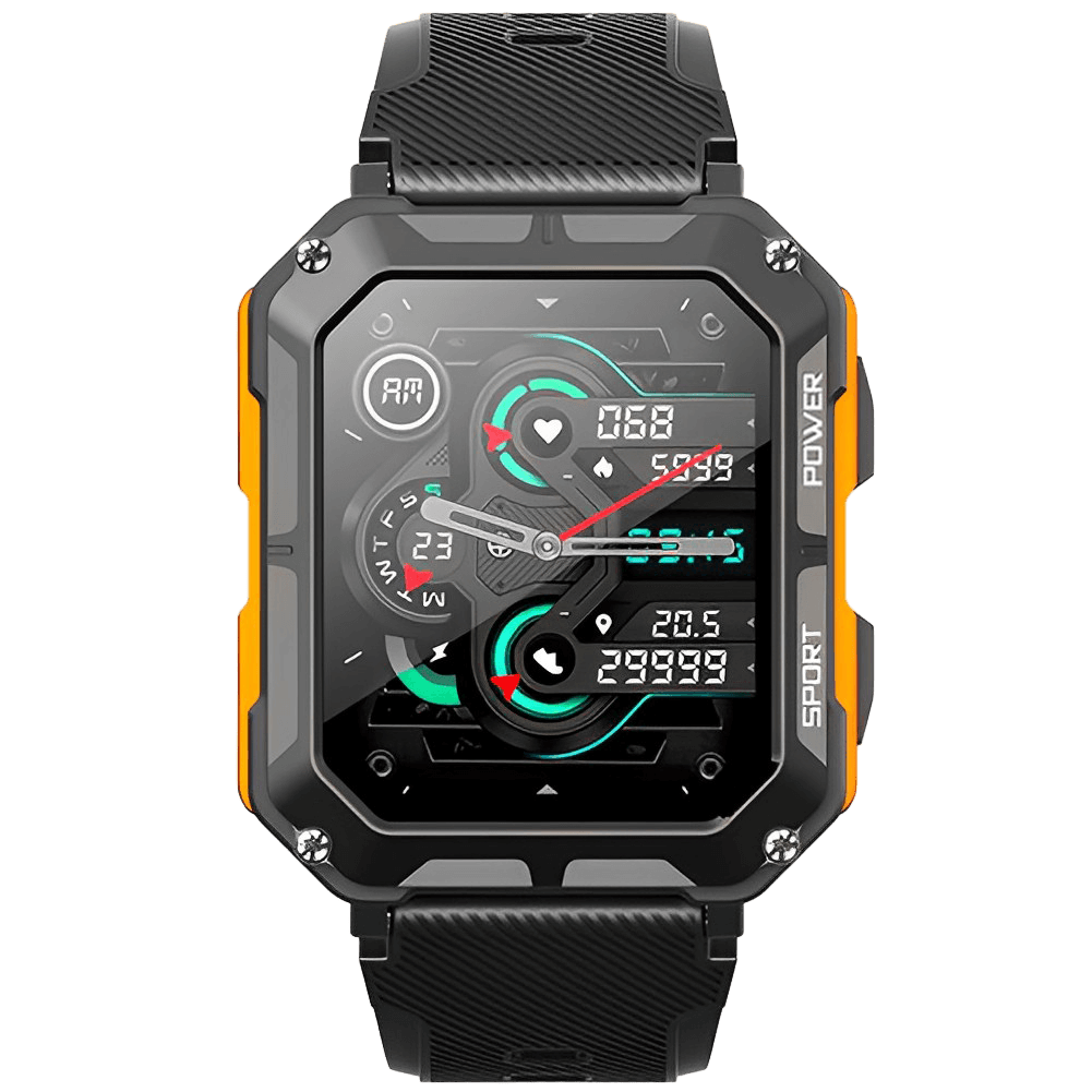 Robust Multifunction Smartwatch for Men IP68 Waterproof Bluetooth 5.0 Sport 4