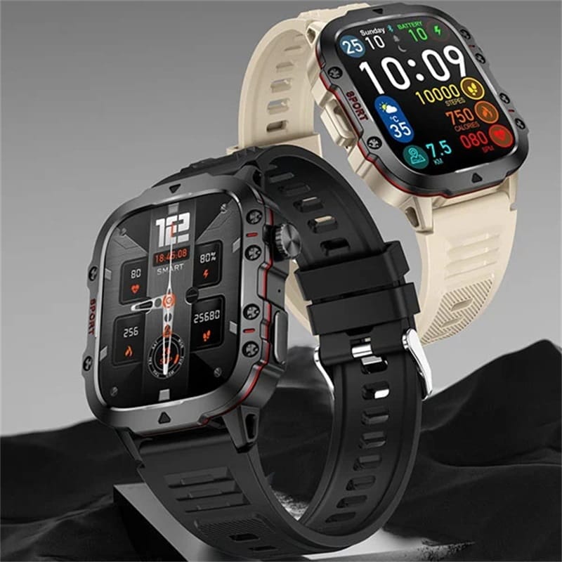 Durable Outdoor Smartwatch for Unisex waterproof 100 Sport Modes 3
