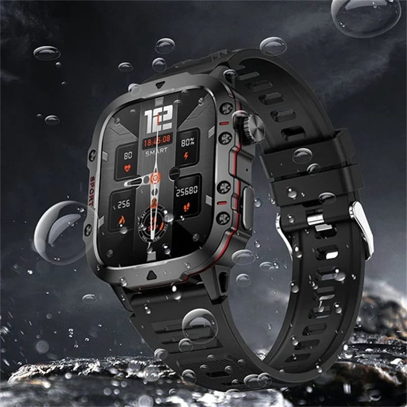 Durable Outdoor Smartwatch for Unisex waterproof 100 Sport Modes 4