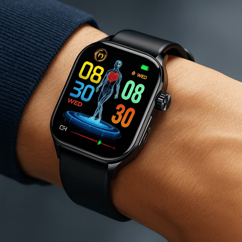 Intelligent Smartwatch for Seniors Health Monitor GPS SOS Function 1