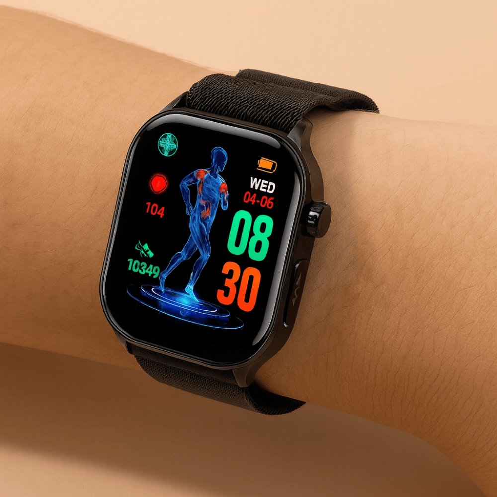 Intelligent Smartwatch for Seniors Health Monitor GPS SOS Function 6