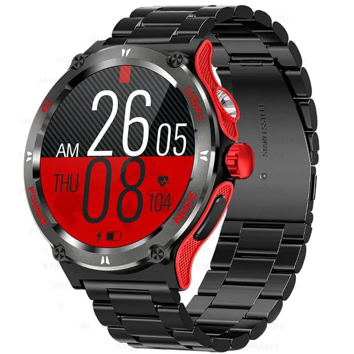 Robust Smartwatch for Men Tactical Waterproof Outdoor 25 Days Battery 6