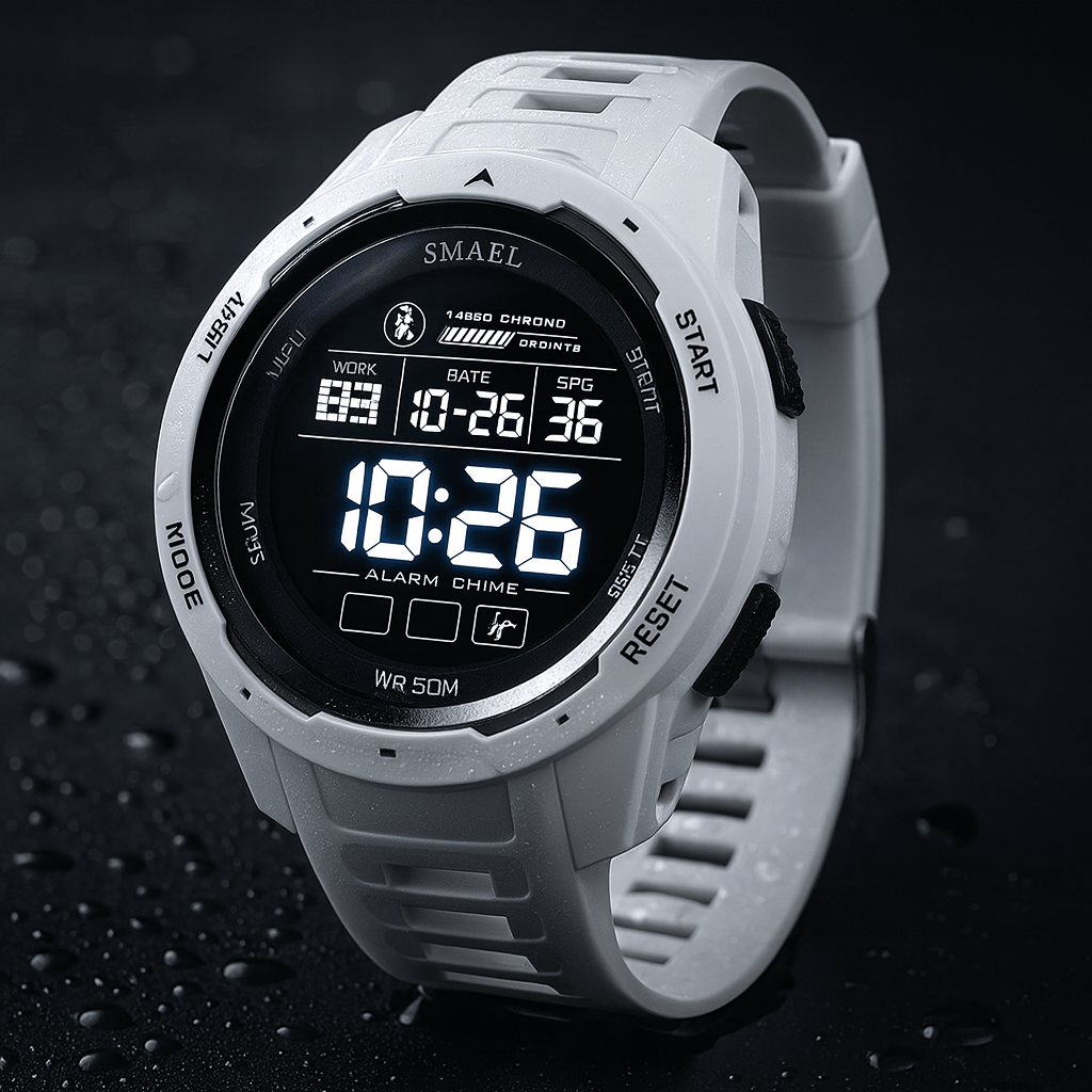Robust Digital Sports Watch for Men Waterproof Multifunctional Outdoor 5