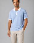 Mod Men's Polo Shirt With Contrast Details